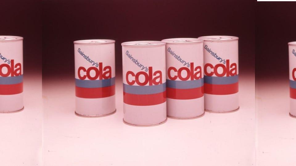 4 own brand Sainsburys cola cans